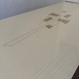 Scandinavian rotating top coffee table from the 60s