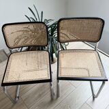 Cesca B32 chairs by Marcel Breuer