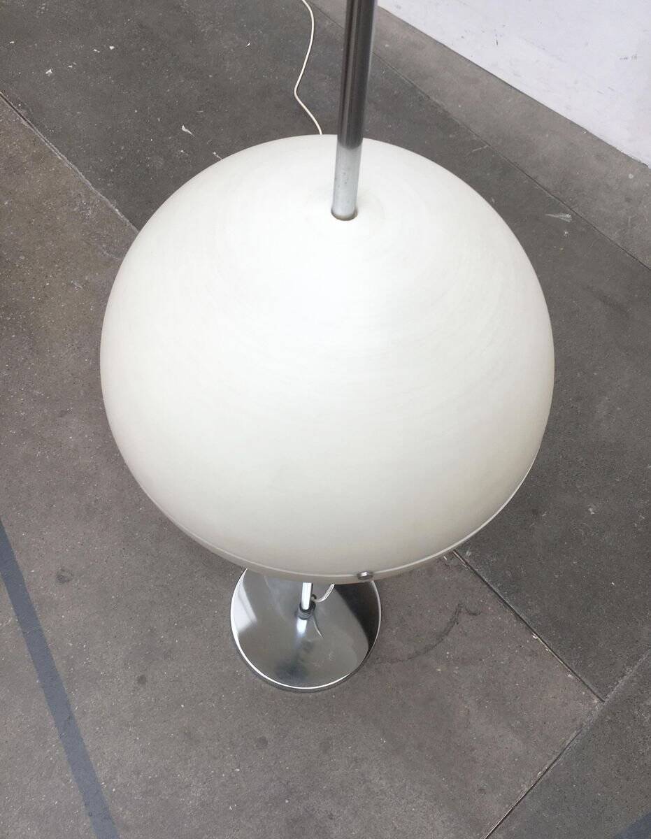 Globe floor lamp mid-century space age