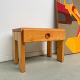 Bedside table in pine