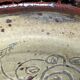Mid-century modern Danish studio pottery bowl by Bente Lemche, 1960s.