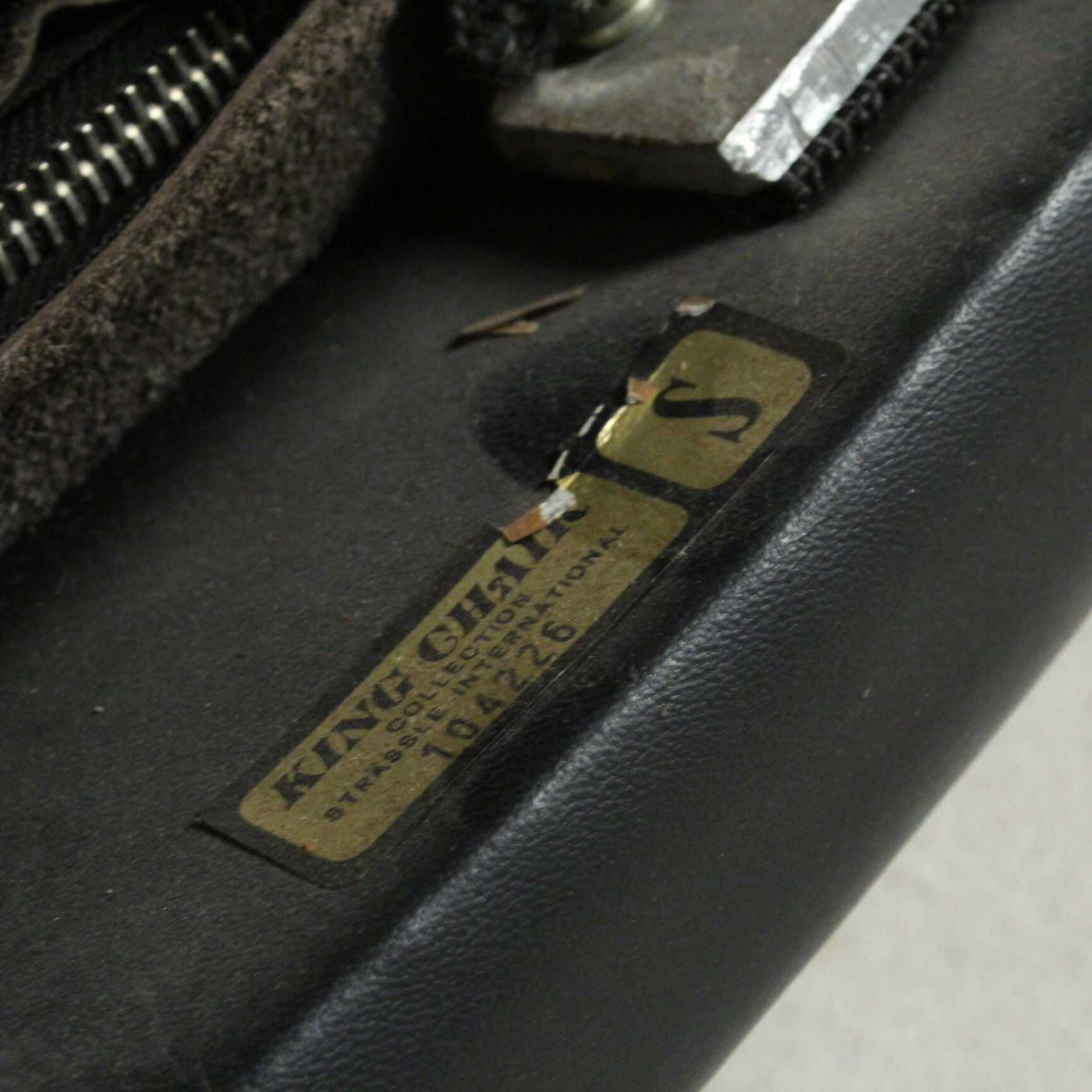 André vandenbrouck for straessle. armchair and ottoman, model 'king chair' and 'king pouf', 1970