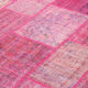 Handmade Oriental Contemporary 207 cm x 304 cm Pink Patchwork Rug