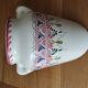 Wall-mounted ceramic bouquet holder