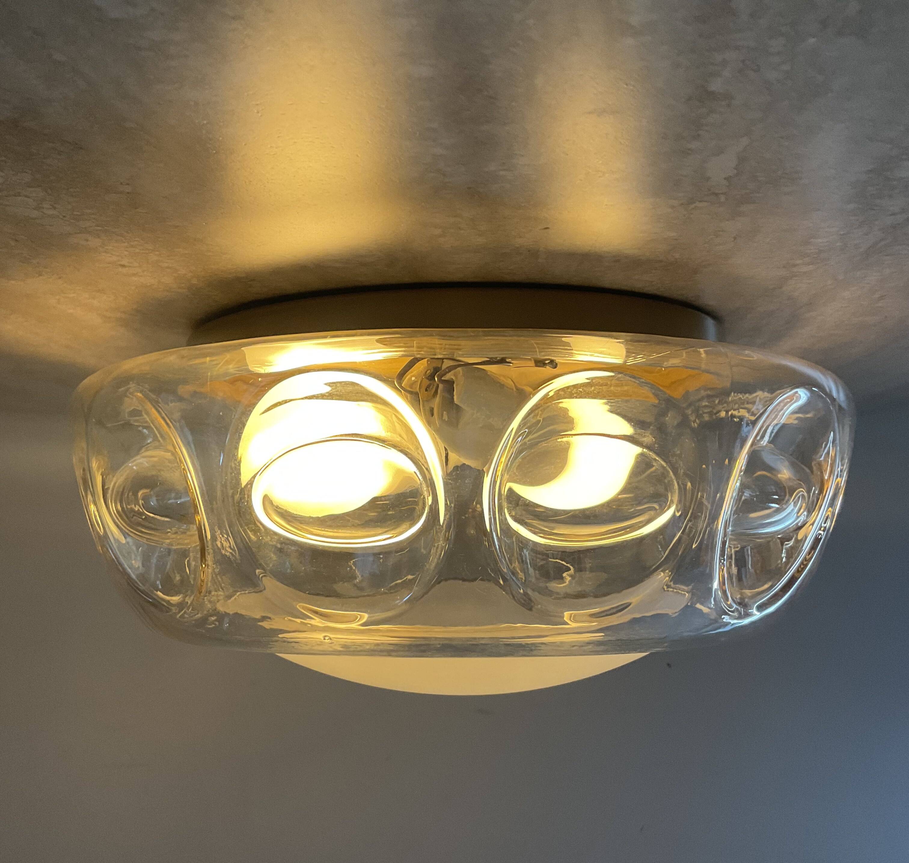 Helena Tynell attribution ceiling lamp from the 70s