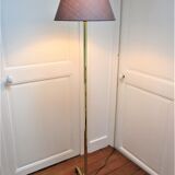 Tripod floor lamp vintage brass 60s