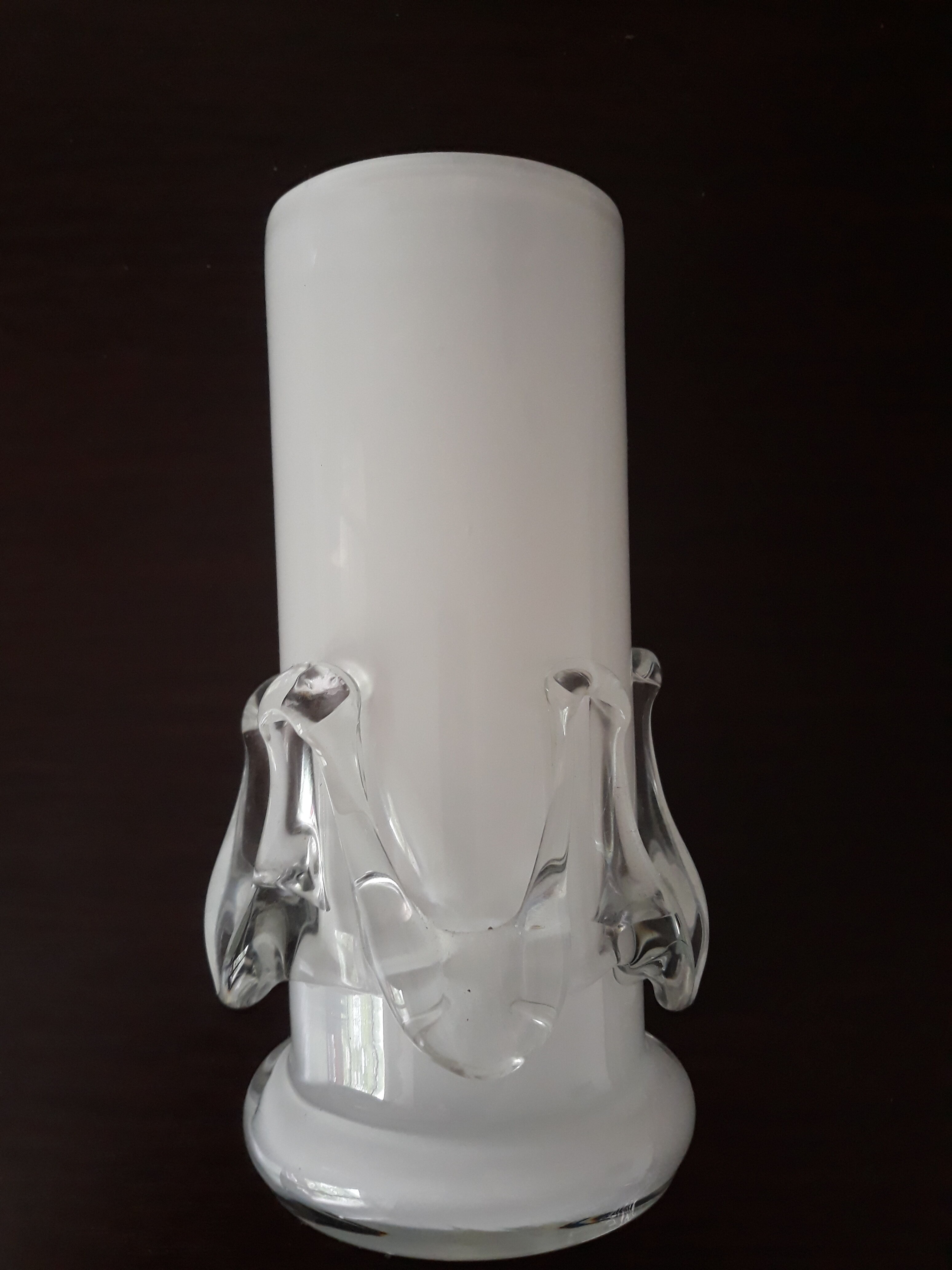 Glass vase by Sluczan-Orkusz
