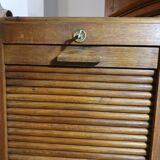 Curtain binder cabinet