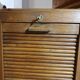 Curtain binder cabinet