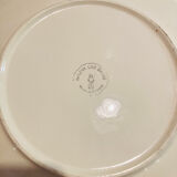 Plate presentation slip pattern fruit salines baths