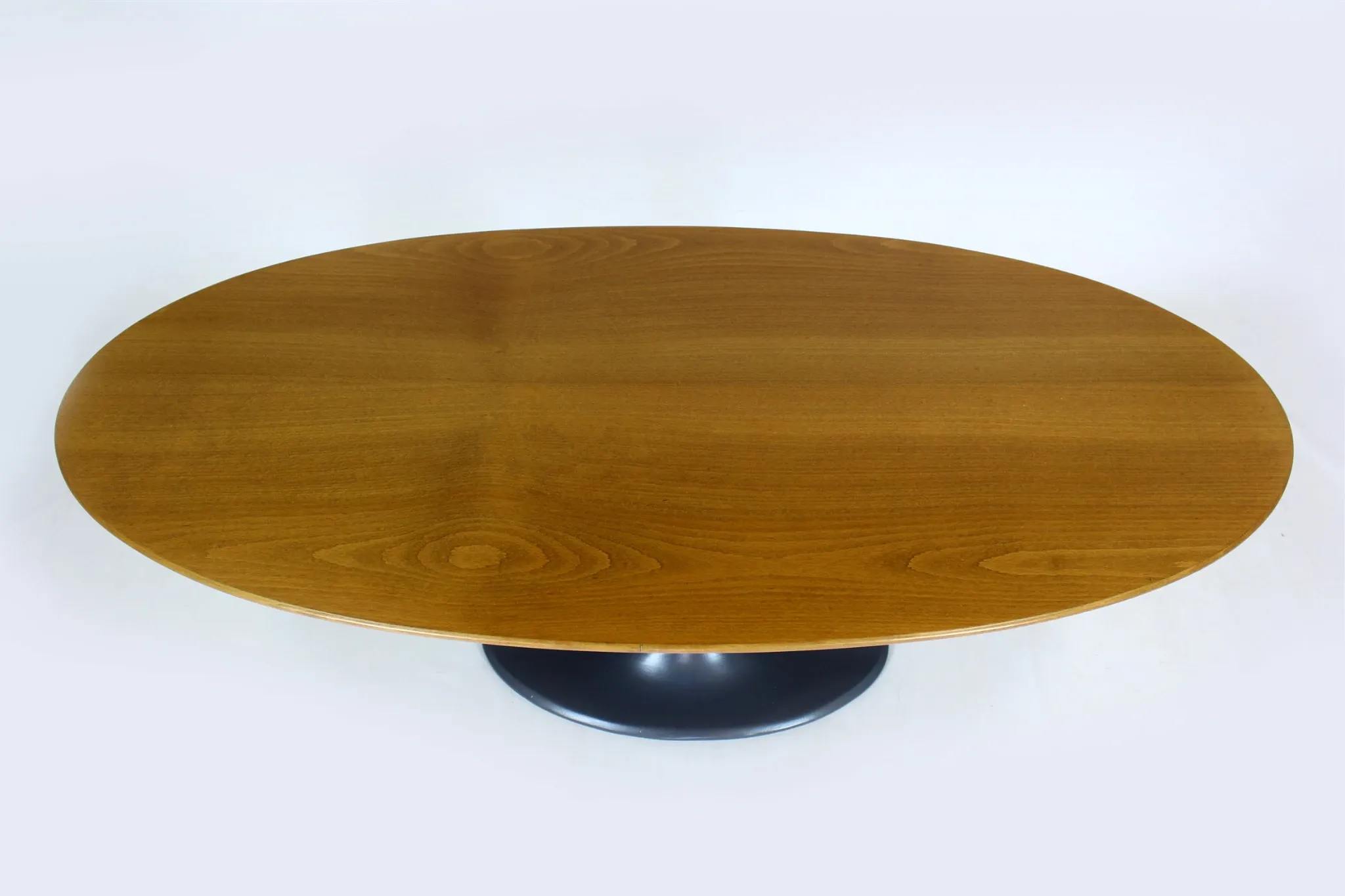 Mid-Century Modern Oval Tulip Coffee Table from Drevotvar, 1960s