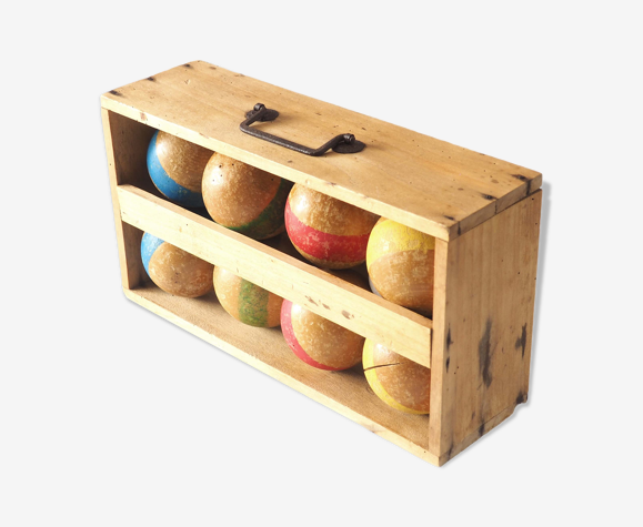 Jeu de boules ancien