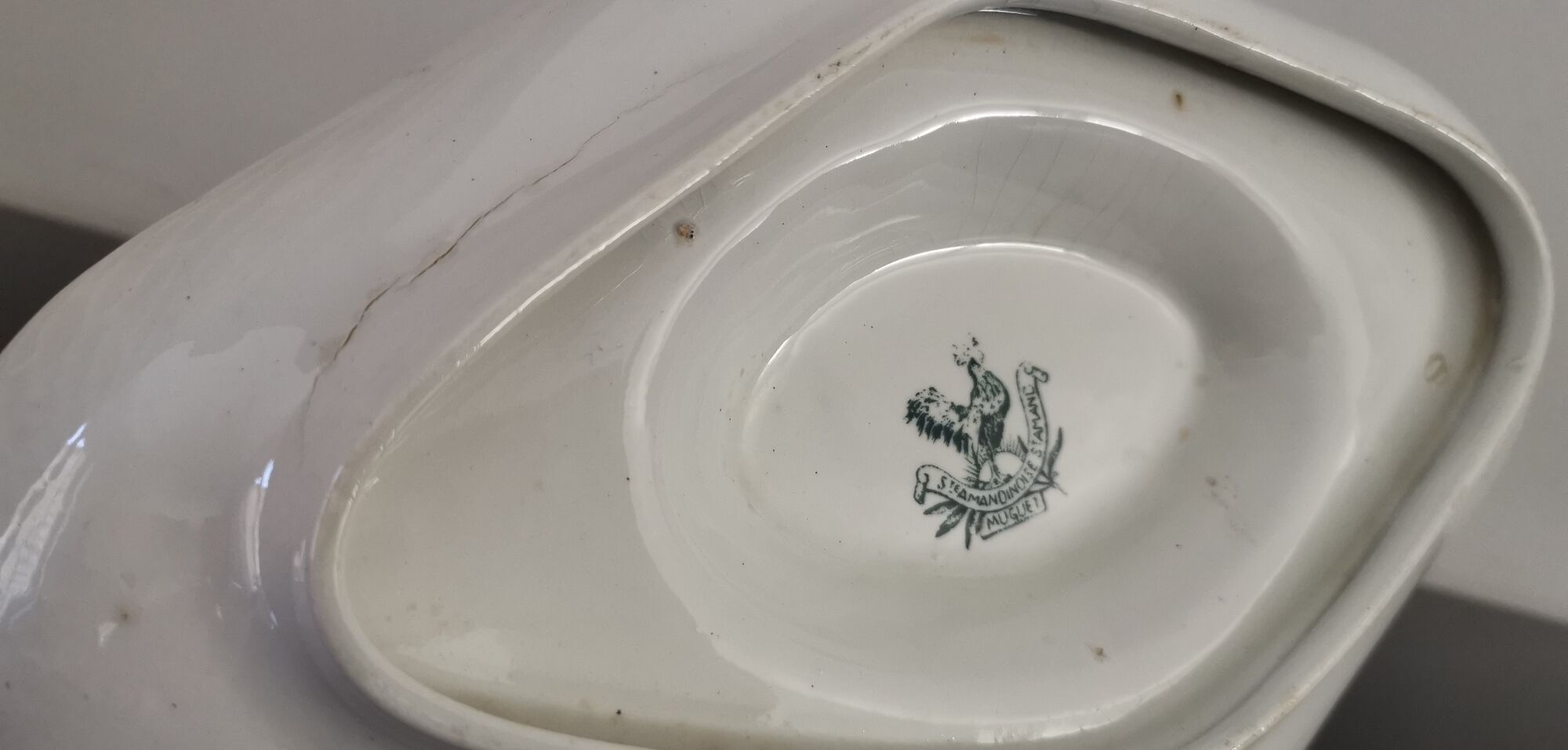 Old sauter Iron Earth St Amand model Lily of the valley