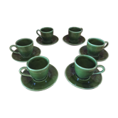 Lot of 6 vintage cups, 70