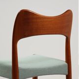 4 Arne Hovmand Olsen teak chairs