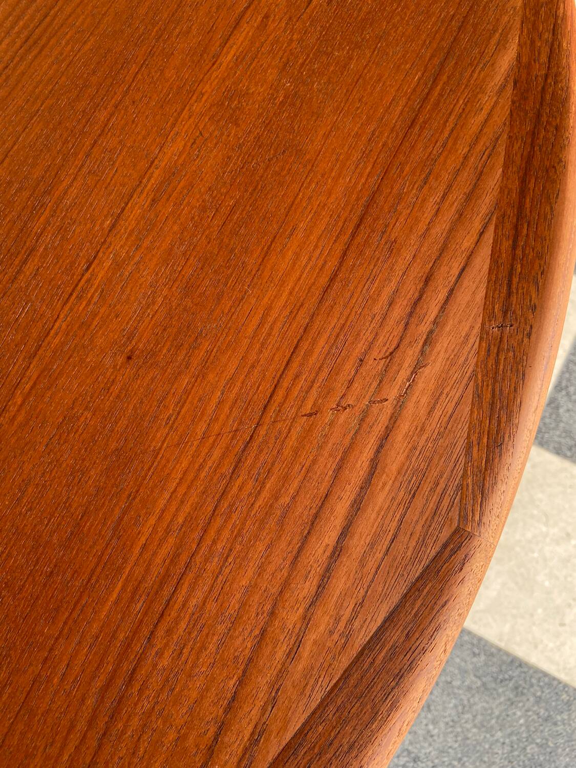 Vintage Scandinavian dining table