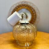 Vintage glass pendant lamp 1960