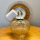 Vintage glass pendant lamp 1960