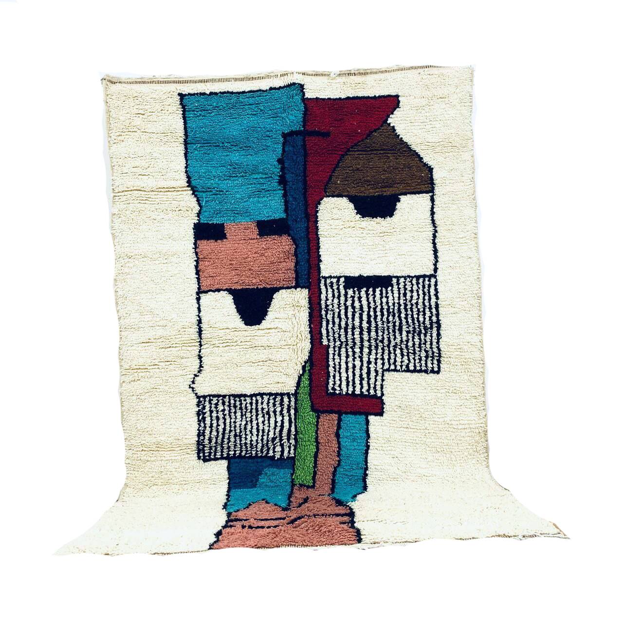 Handmade Moroccan Berber rug 250 x 150 cm
