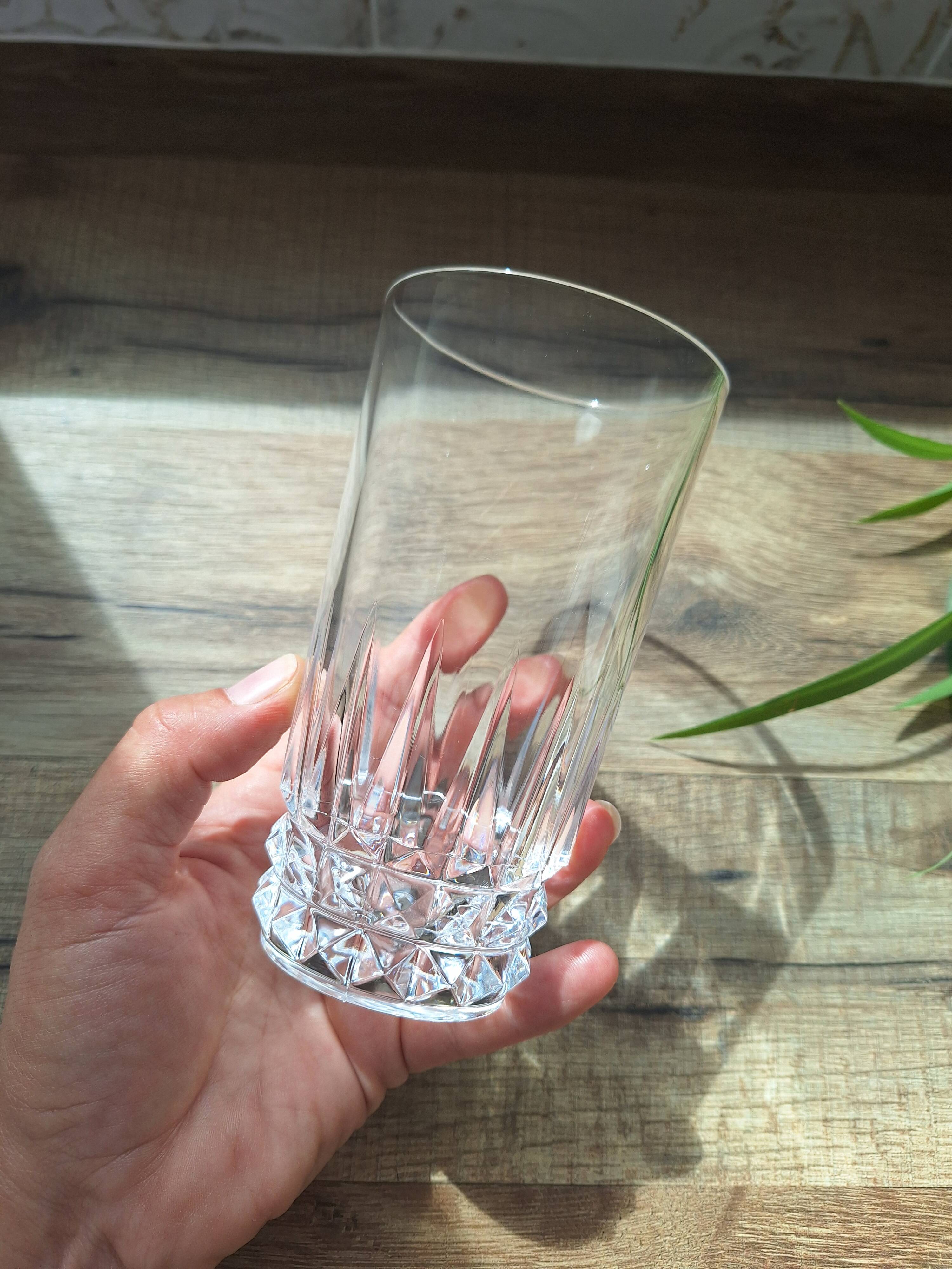Verres à eau ou apéritif en cristal