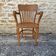 American oak armchair