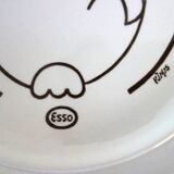 Set of 6 vintage Esso advertising plates