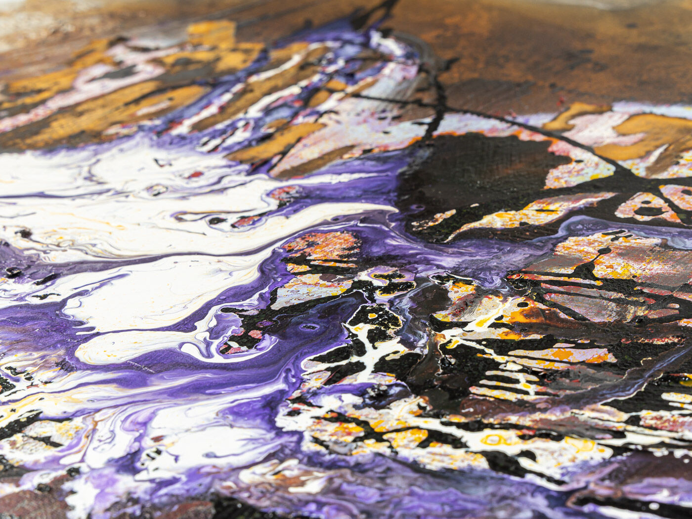 Strandgut, Oil and Acrylic on Canvas, 70 x 50 cm