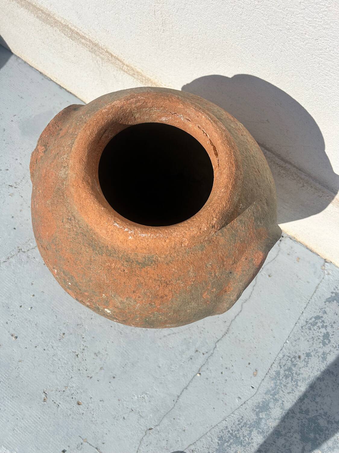 Ancient Tuscan olive oil jar