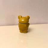Ceramic jar in the shape of a bear, 1970