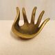 Handmade brass sculpture by Walter Bosse