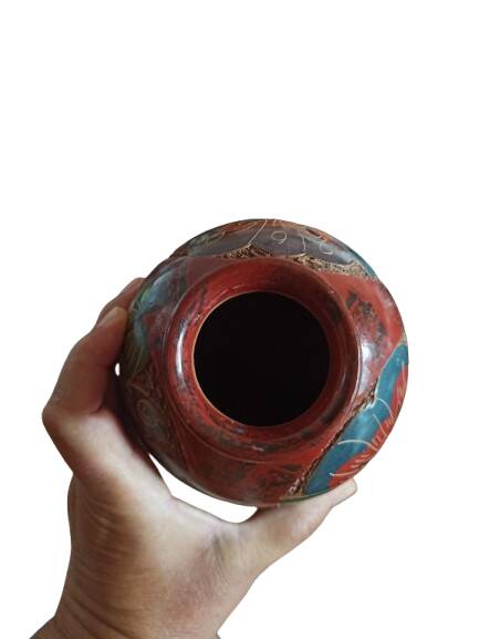 Vase Signed Iván Sánchez | Tropical Decor – Handmade