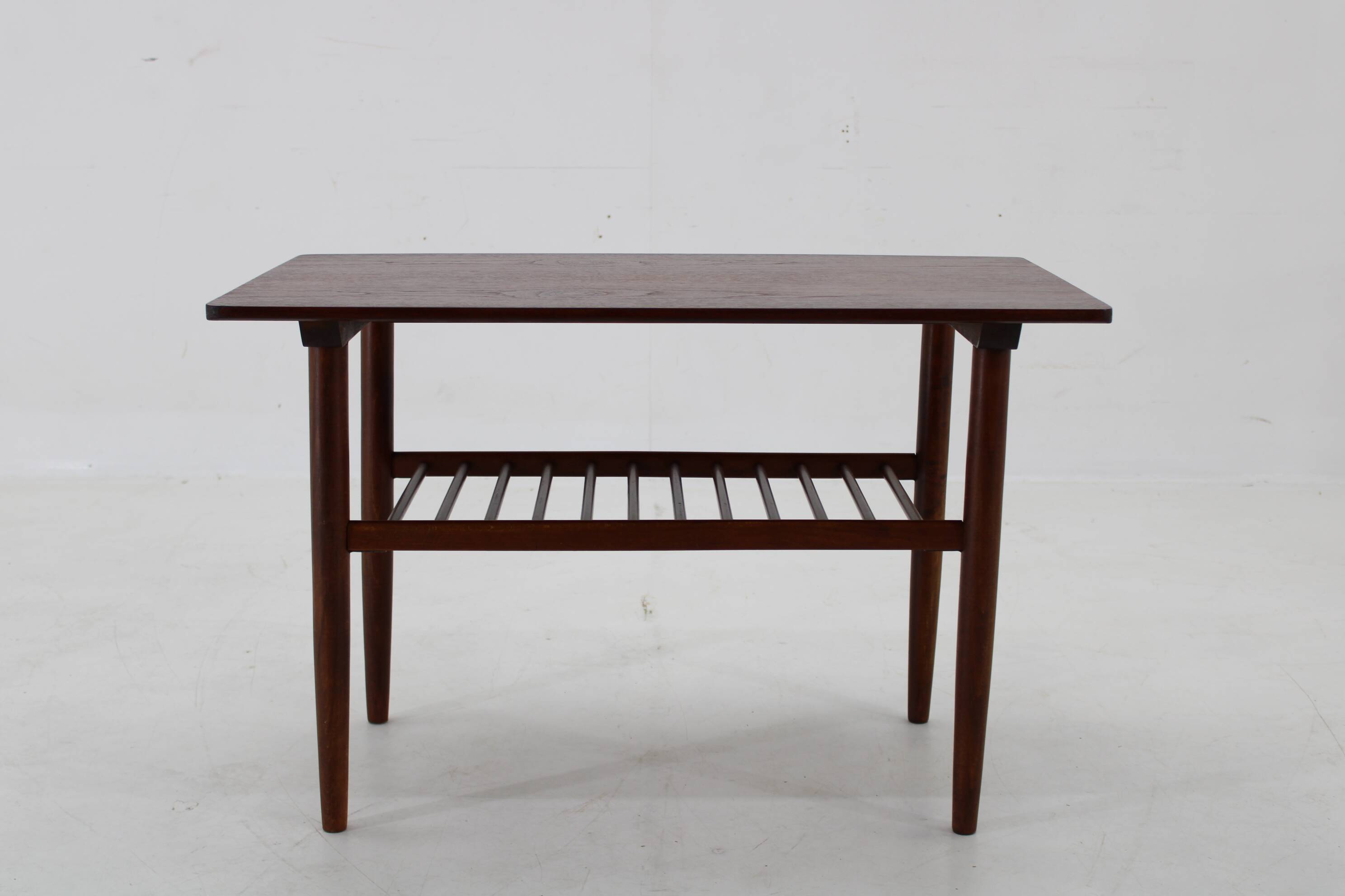 Table basse danoise en teck des années 1960