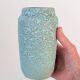 Scheurich Vase Turquoise Fat Lava, West Germany 1960s