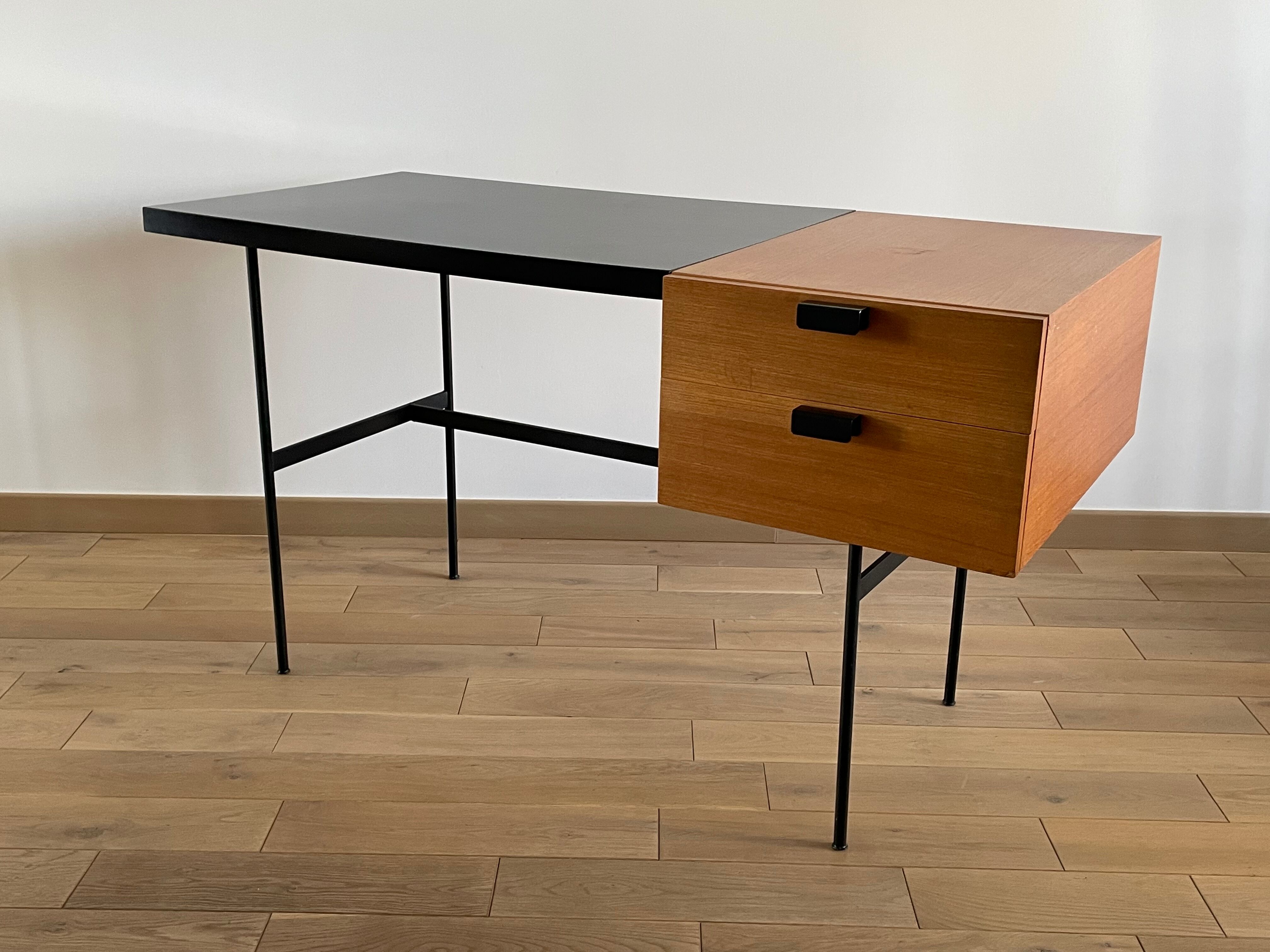 Pierre Paulin's desk "CM141", 1960s edition