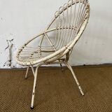 Rattan armchair child