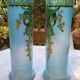 Pair of Legras art nouveau vases
