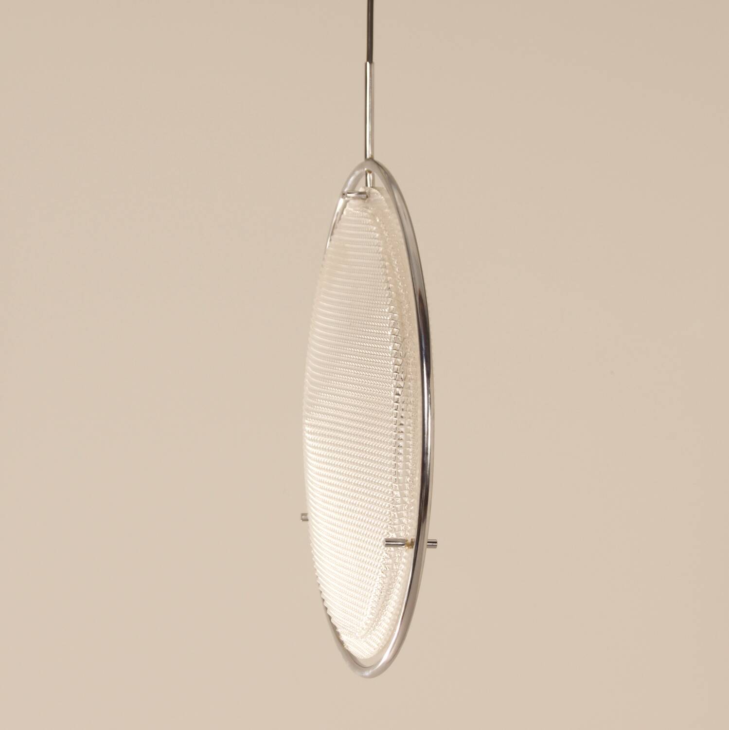 French Space Age Pendant Lamp, 1970s