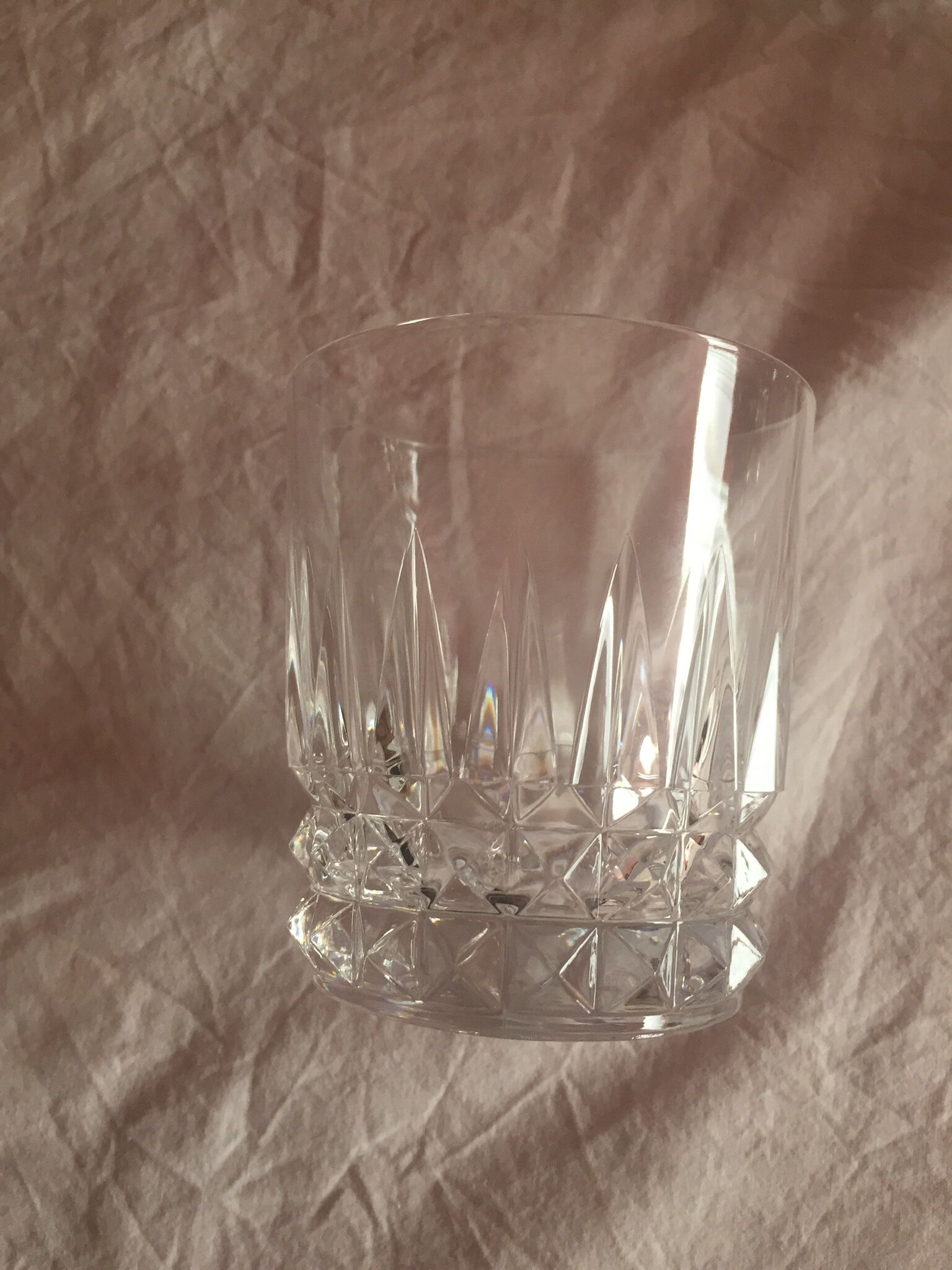 Lot de 5 verres à whisky et seau à glace vintage