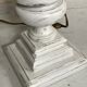 Wooden baluster lamp