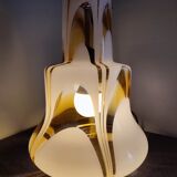 Vintage blown glass pendant lamp/chandelier