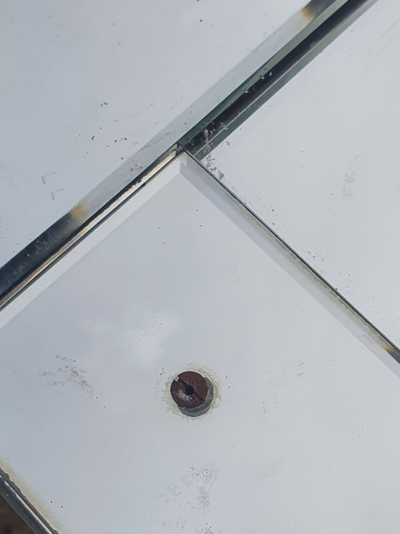 Venetian mirror or bistro mirror