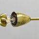 Italian Stilnovo Style Brass Sputnik Chandelier, 1970s