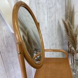 Vintage rattan dressing table
