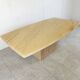 Vintage travertine dining table, 1970s