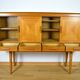 Vintage 1950 Compass Foot Buffet