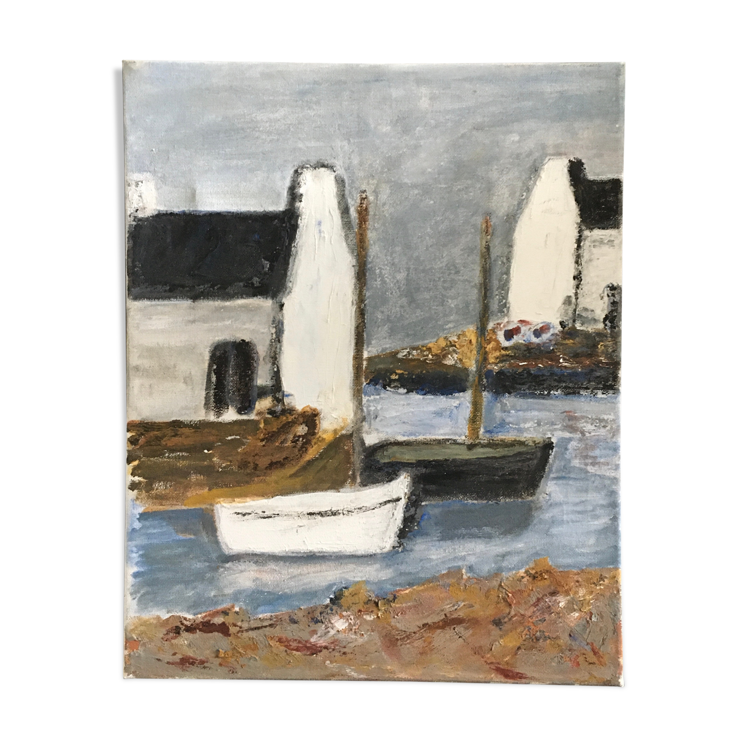 Table breton seascape