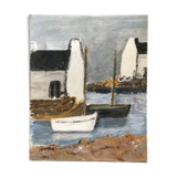 Table breton seascape