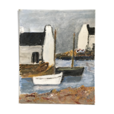 Table breton seascape