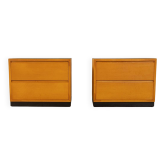 Tables de chevet des années 50 par WK Möbel