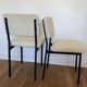 Chaise moderniste design vintage 60
